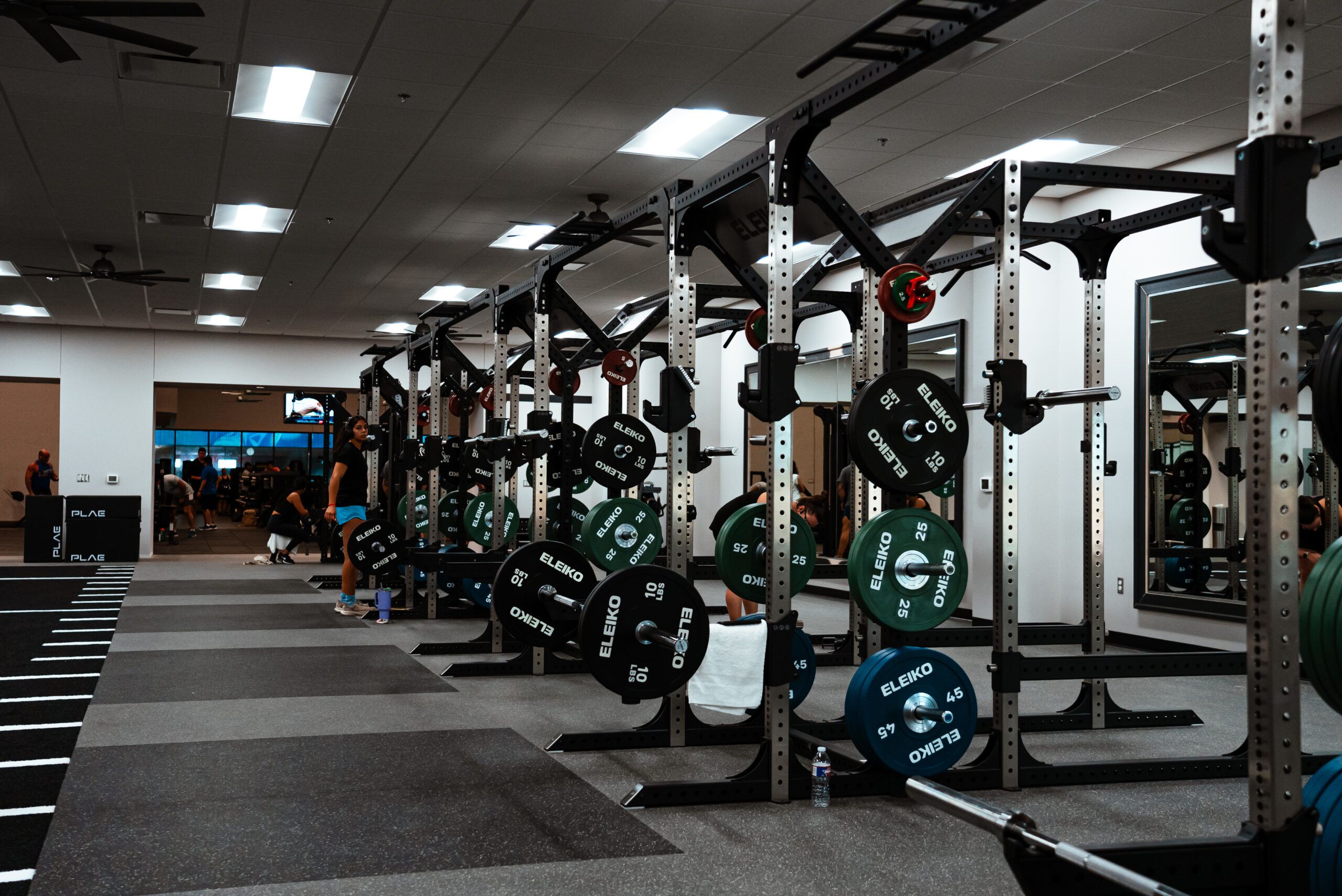 Weight training at CCAC