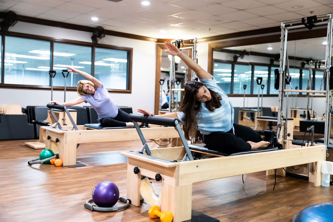 Pilates class at CCAC